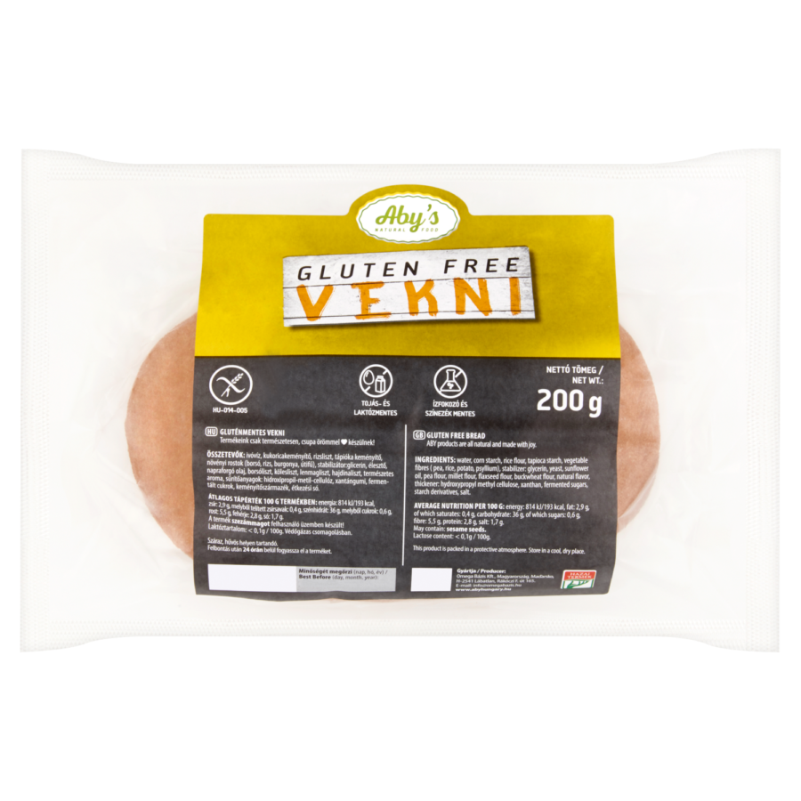 Aby gluten free vekni 200g